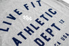 Athletic Department Tee - Heather Grey
