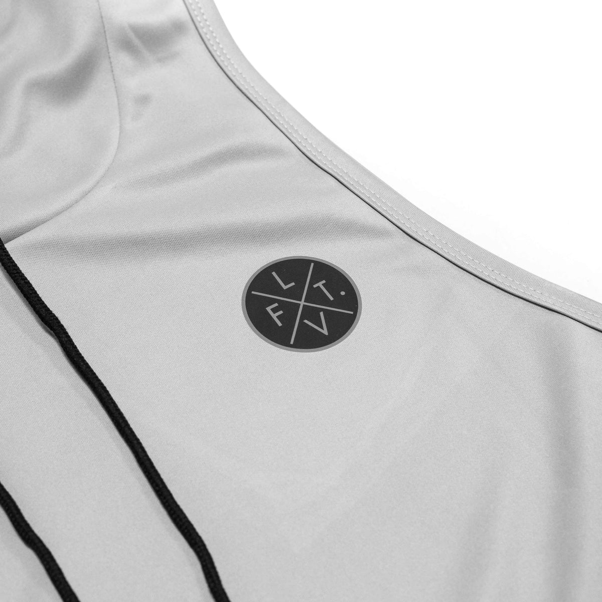 Live Fit Apparel Cut Off V3- Heather grey - LVFT. 