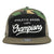 Champions 7 Panel Snapback - Black/ Camo