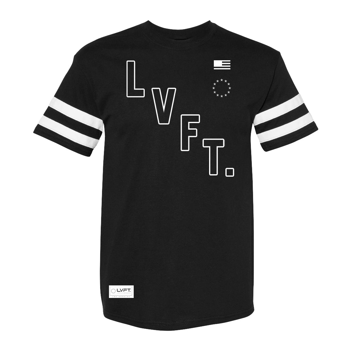 Team LVFT Tee - Black - Live Fit. Apparel