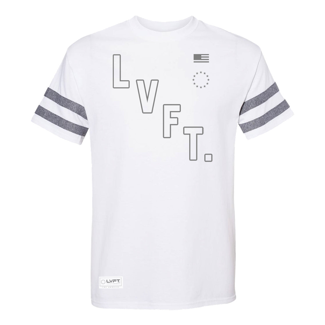 All Star Jersey Tee - White - Live Fit. Apparel