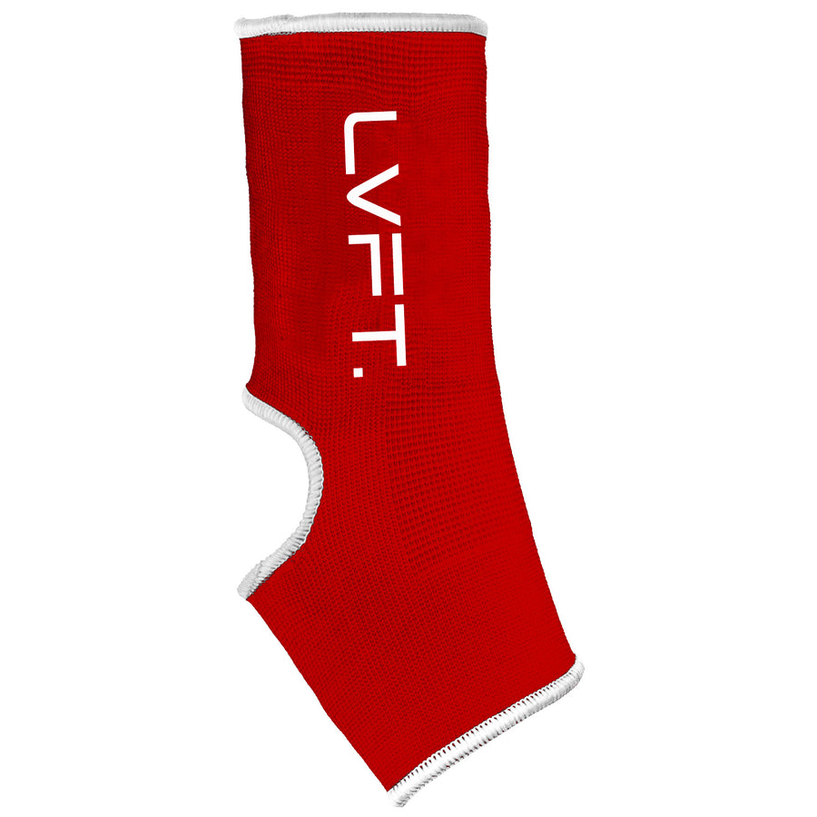 Checker Socks - White/Red, Live Fit Apparel
