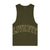 Letterman Muscle Tank - OD Green