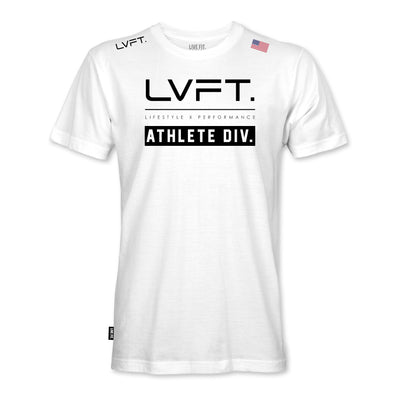 Live Fit Apparel Athlete Division Tee - White