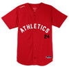 Athletics Baseball Jersey - Red