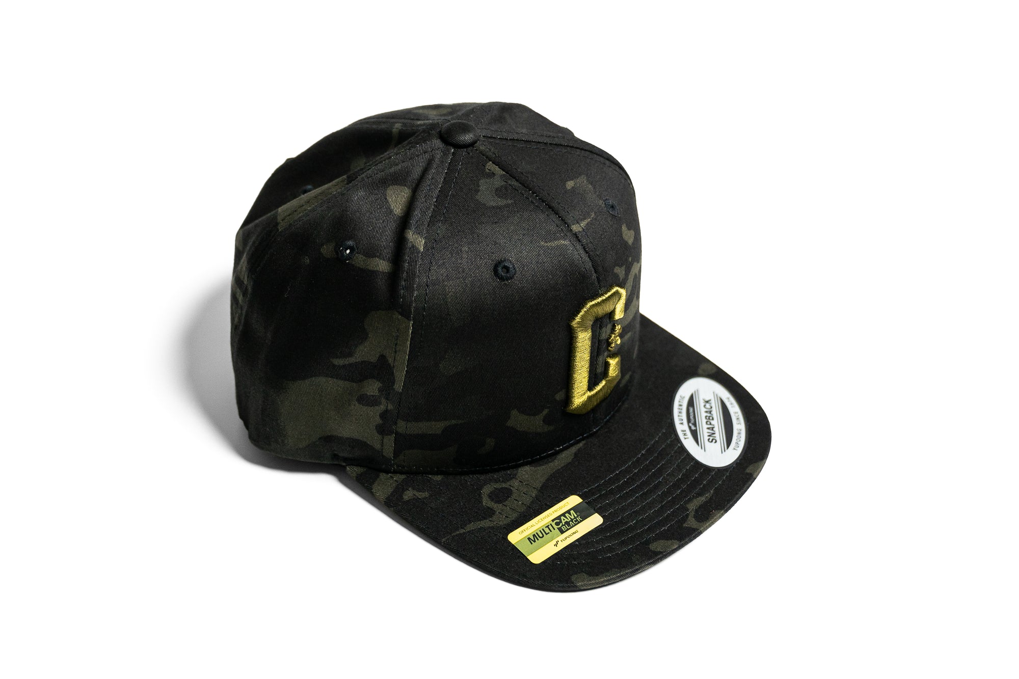 Camo Crown C Snapback Cap