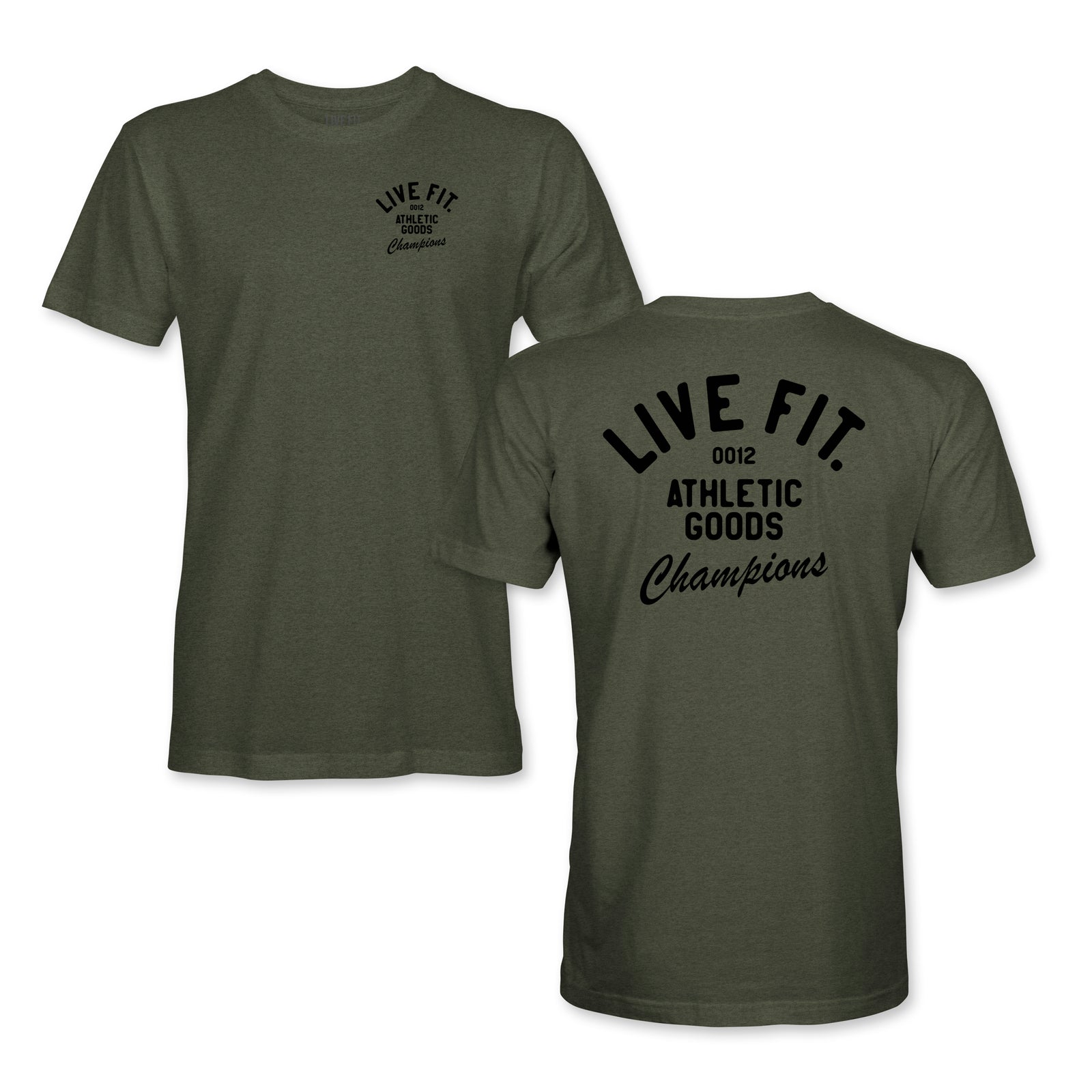 Athletic Goods Tee - Heather Olive