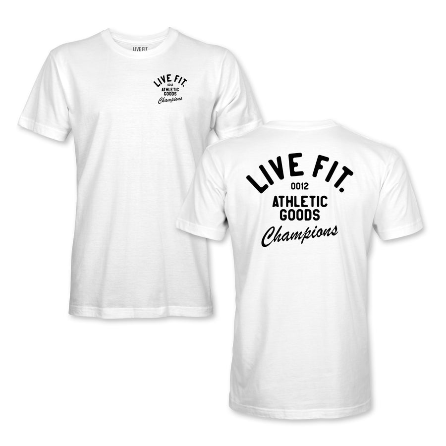 Doodles Heavyweight Tee - Black/White - Live Fit. Apparel