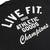 Live Fit Apparel Athletic Goods Tee - Black - LVFT 