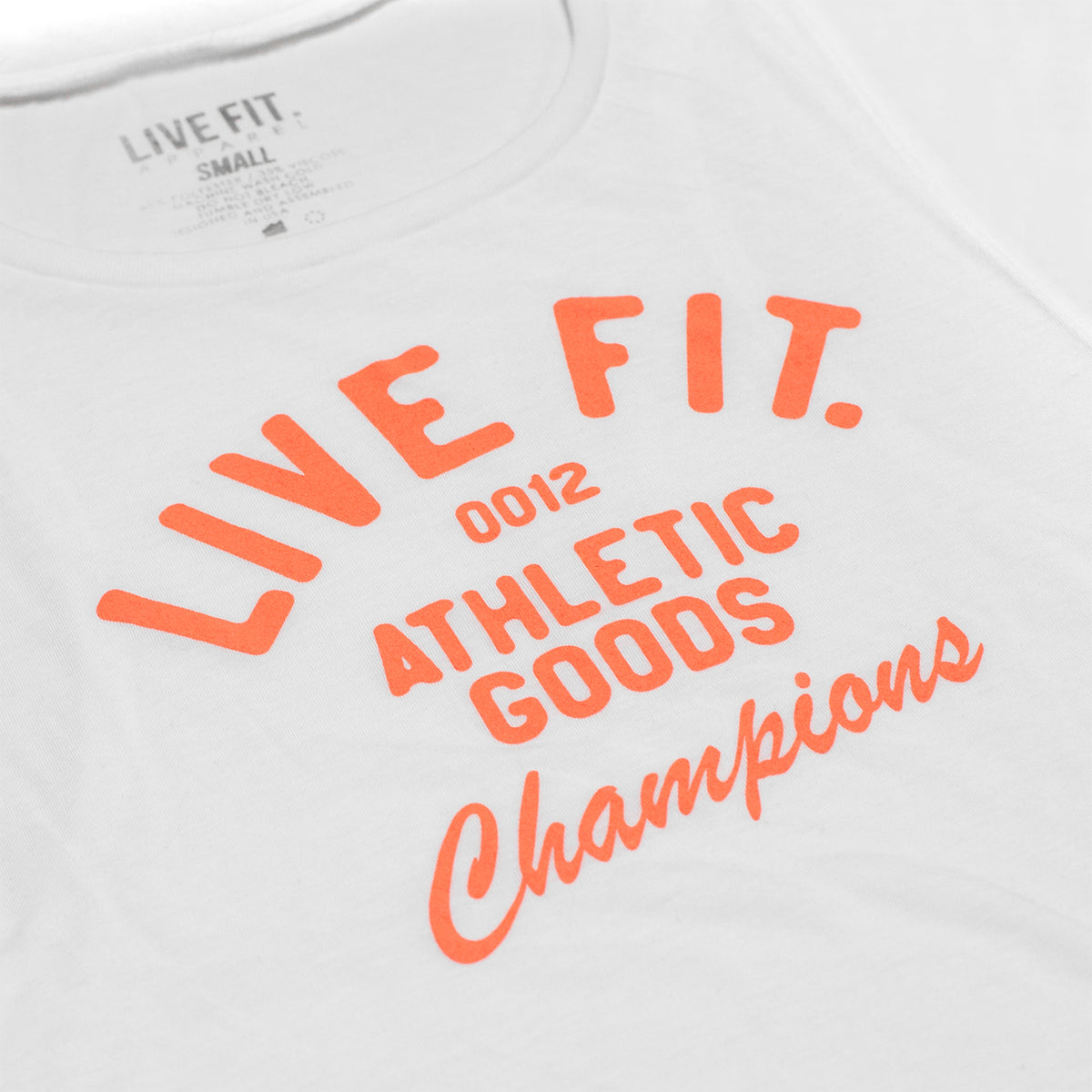 Athletic Goods Muscle Tank - White