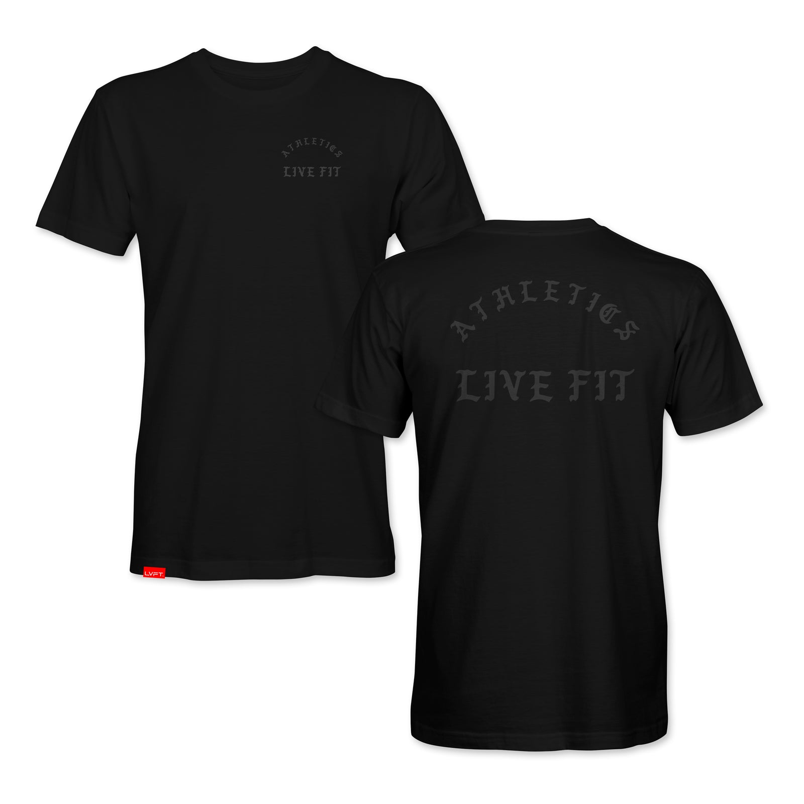 Iron Athletics Tee - Black/Dark Grey