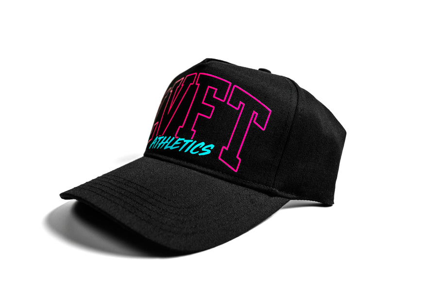 Lazer Cap - Pink/Teal