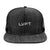 Denim Trucker Snapback - Black