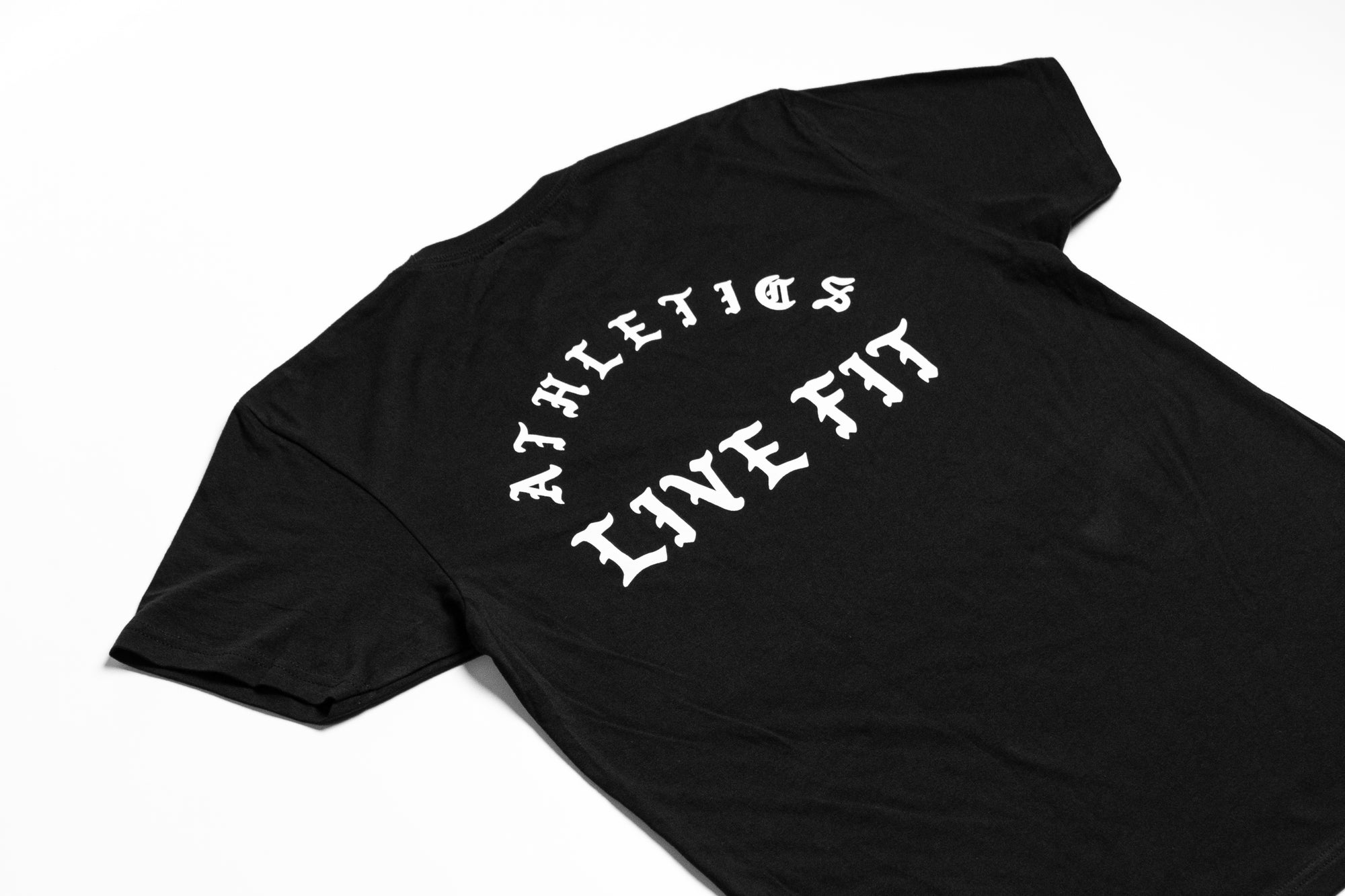 Iron Athletics Tee - Black/White