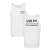 Block Tank Top - White