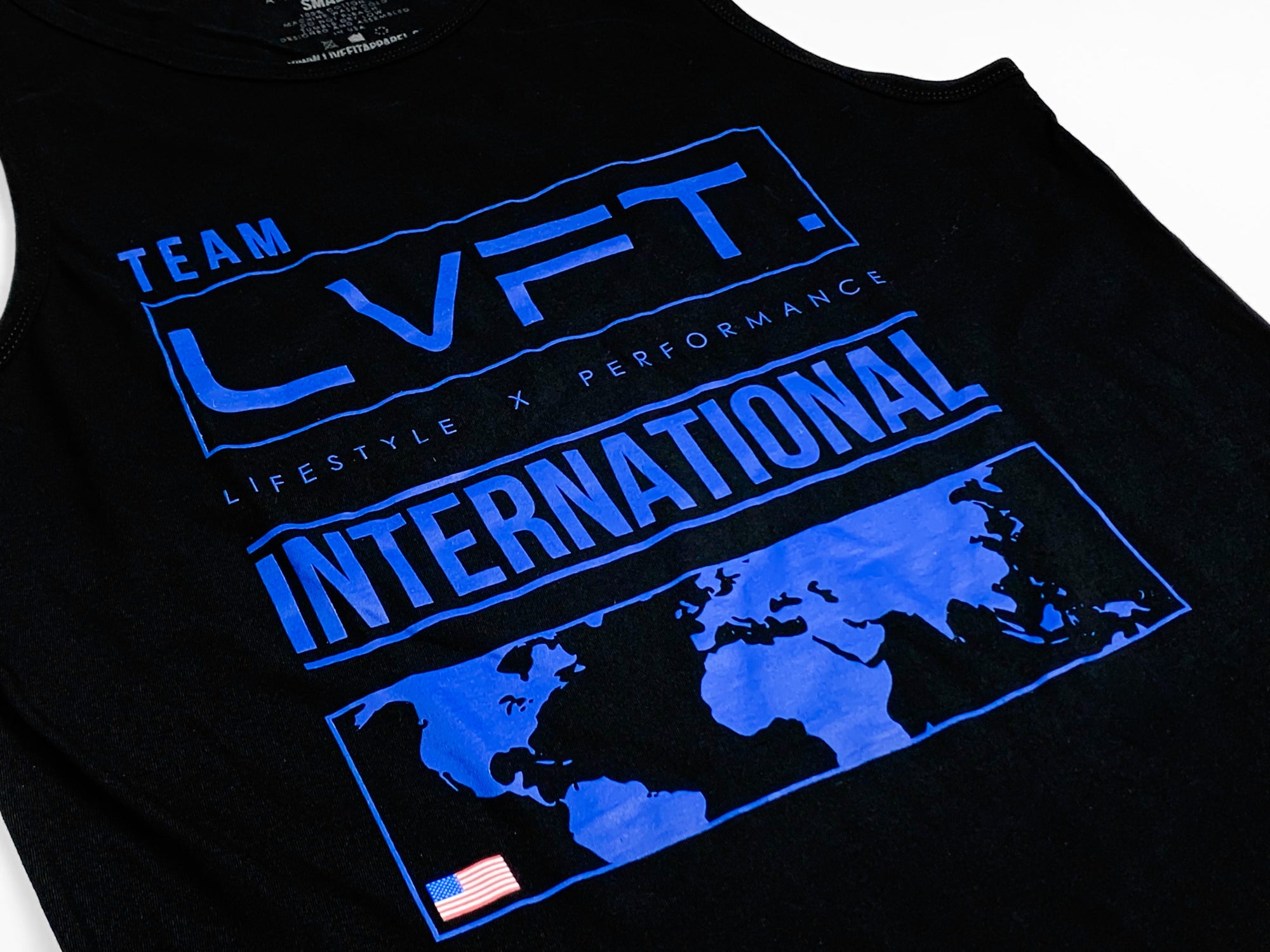 International Tank - Black/Blue