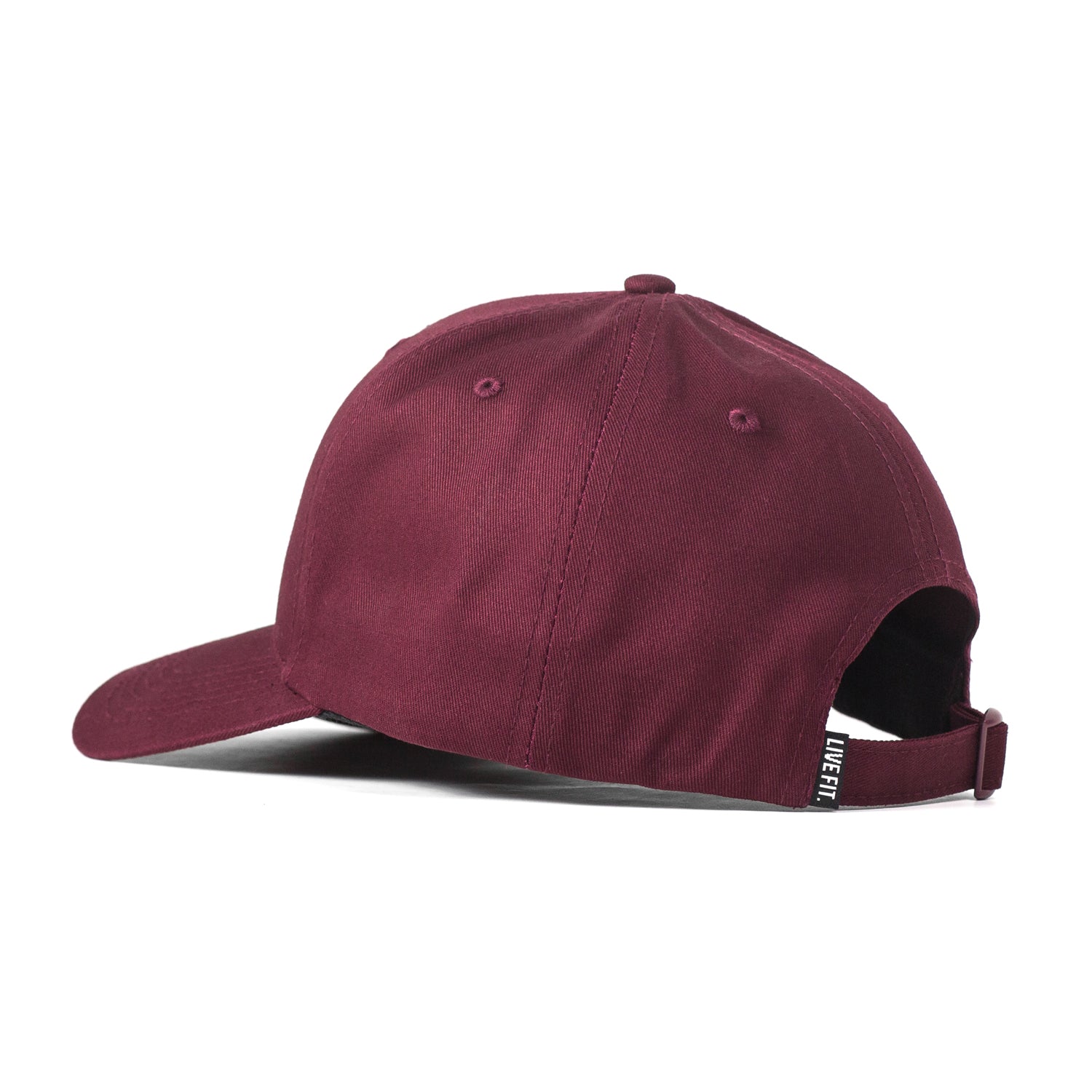 Premium Structured LVFT. Cap - Burgundy