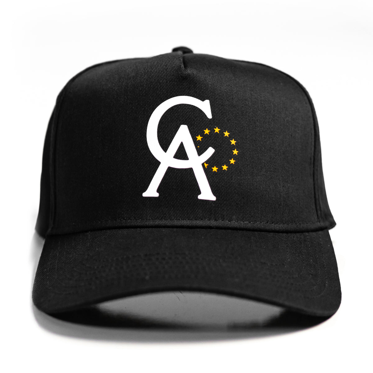 CA 5 Panel Cap - Black