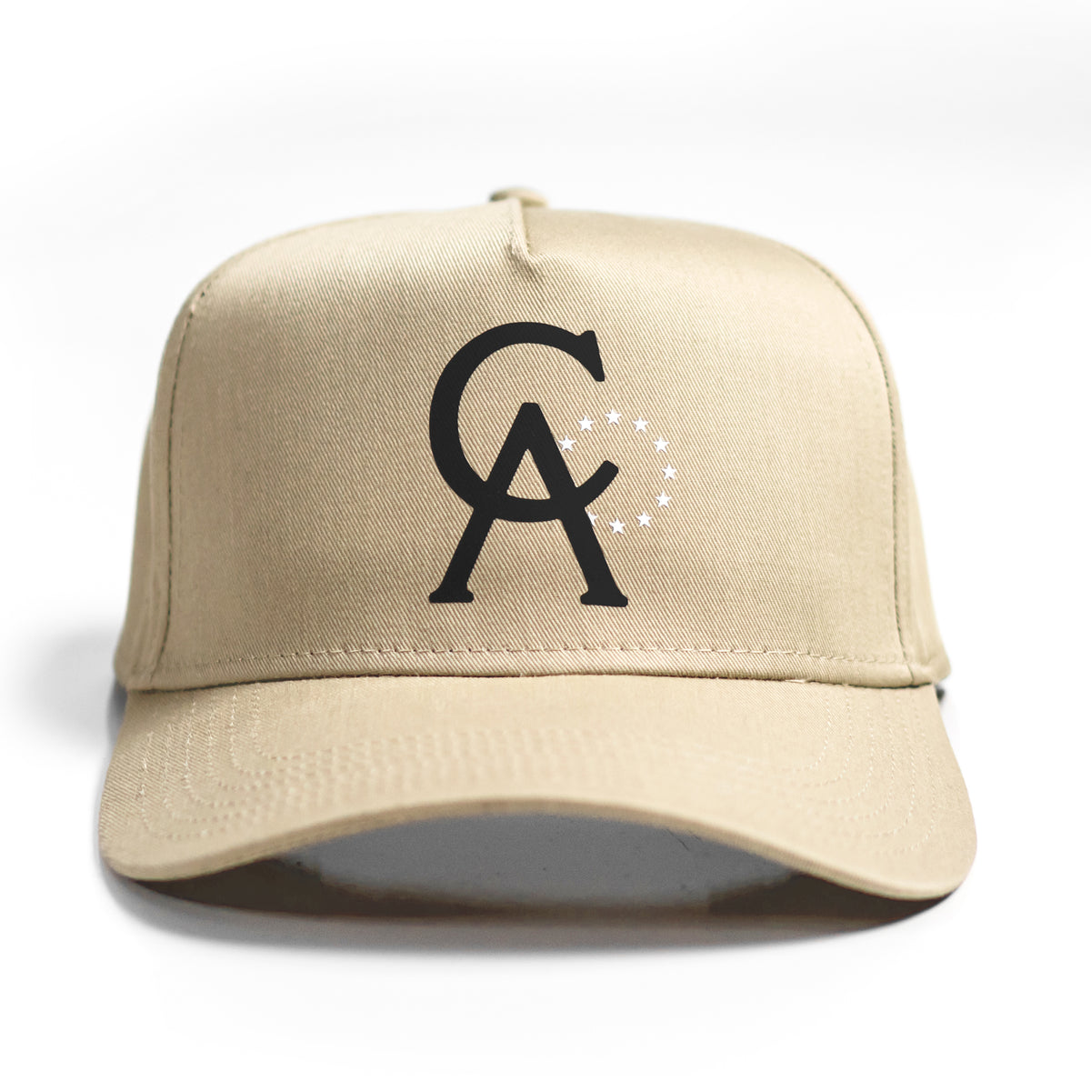 CA 5 Panel Cap - Khaki