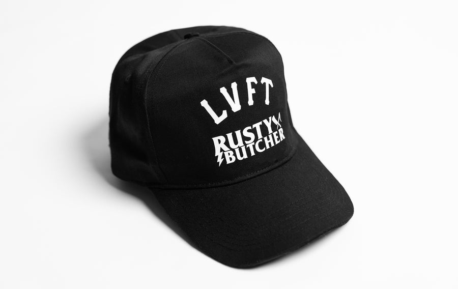 RB x LVFT Cap- Black/White