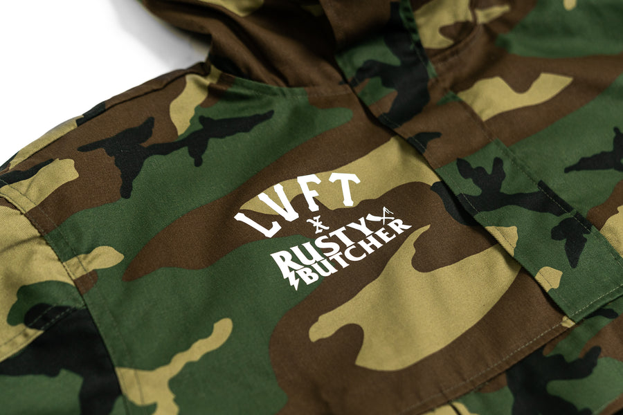 RB x LVFT Anorak Jacket - Camo