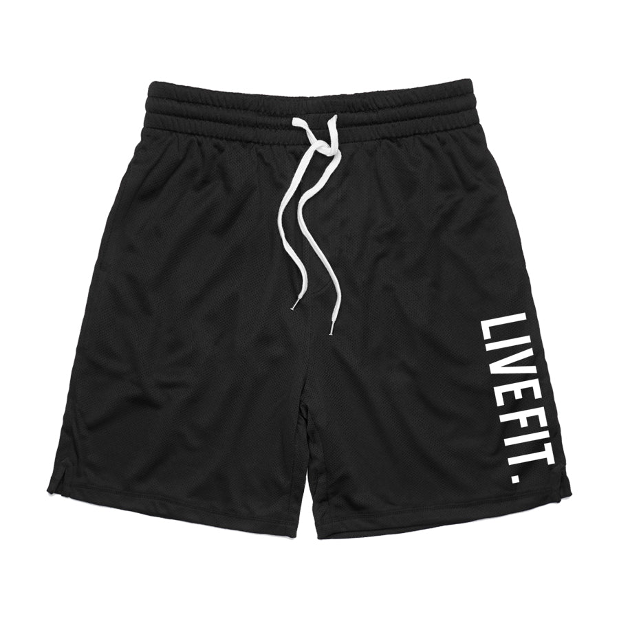 Court Short - Black / White