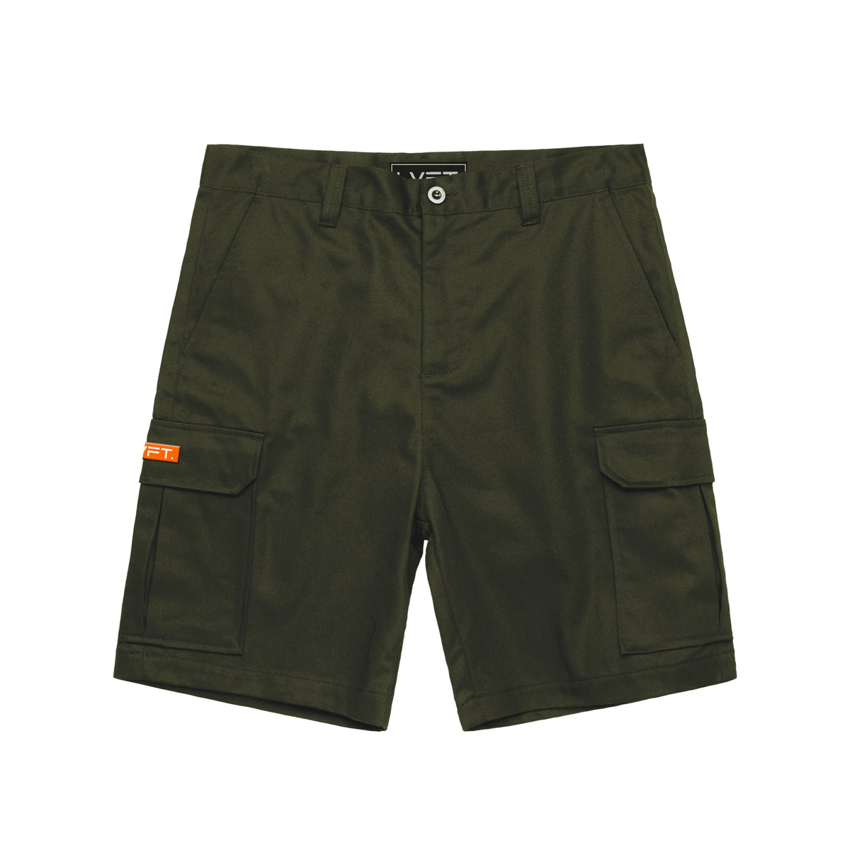 Live Fit Apparel - Cargo Shorts - Army Green - Live Fit Explore - LVFT 