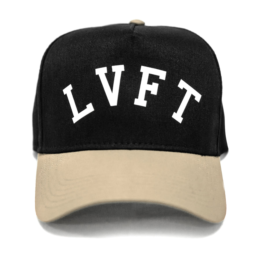 LF Classic Cap - Black / White, Live Fit Apparel