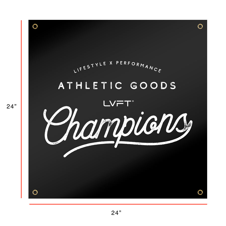 Champion Banner 24X24