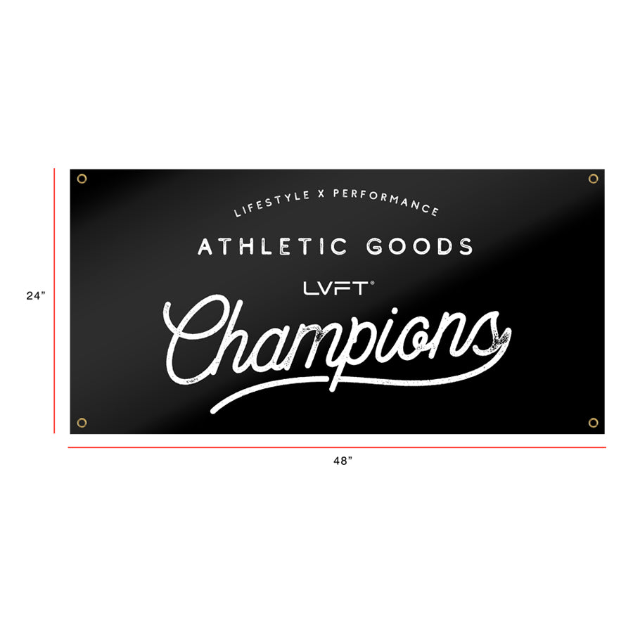 Champion Banner 48X24