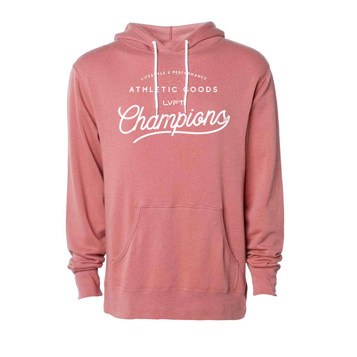 Champion Script Hoodie - Dusty Rose