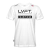 Live Fit Apparel Champions Tee - White - LVFT 