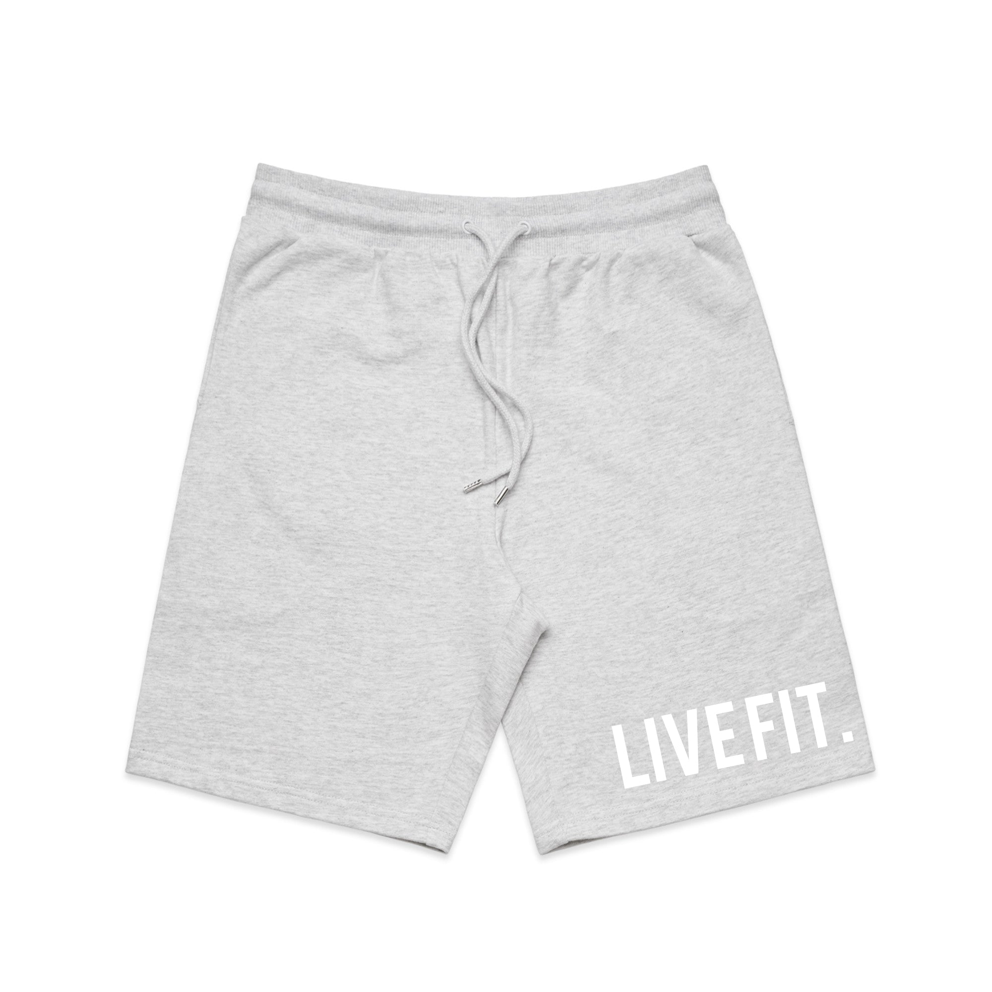 Seamless Athletic Shorts - Grey - Live Fit. Apparel