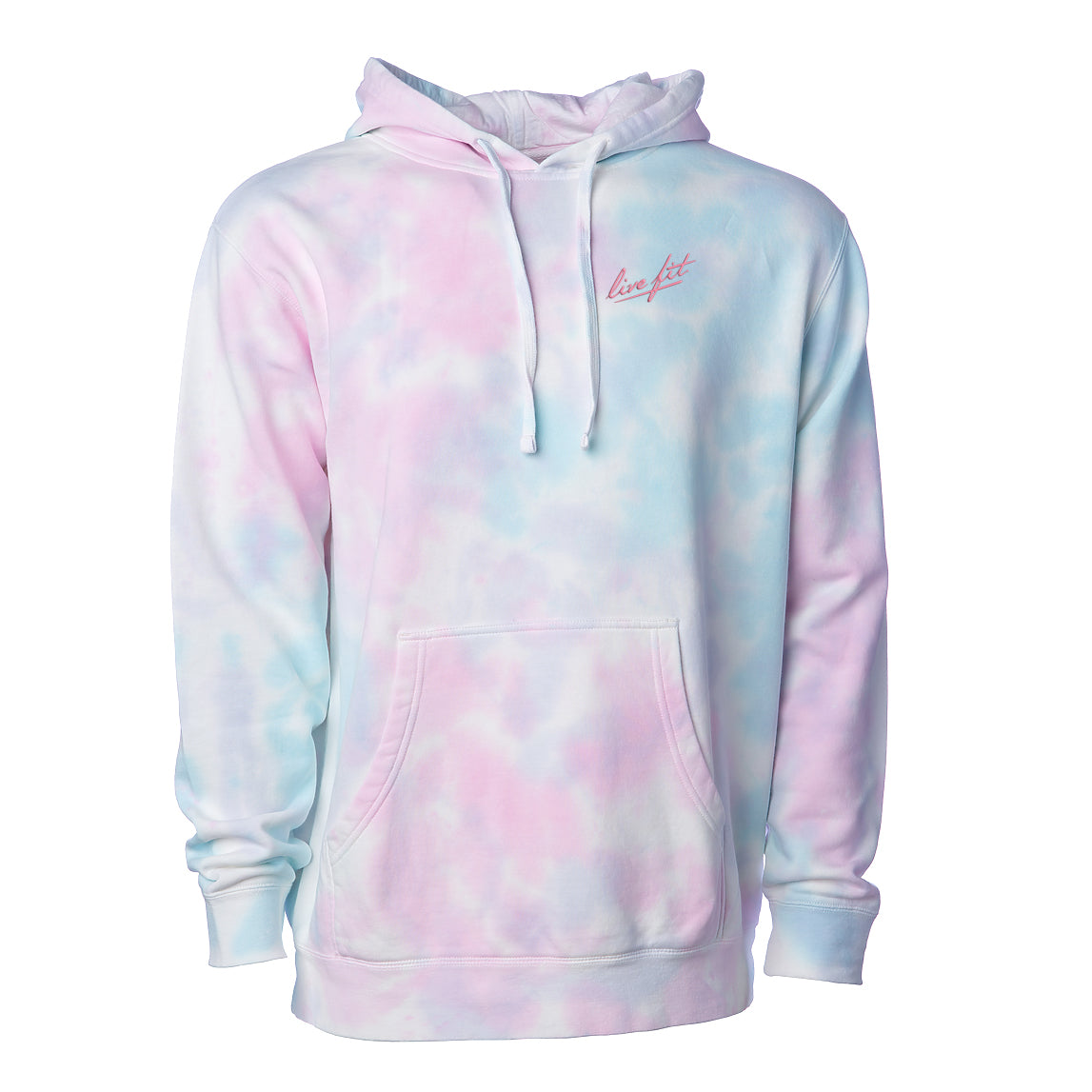 Cotton Candy Hoodie - Pink - Live Fit. Apparel