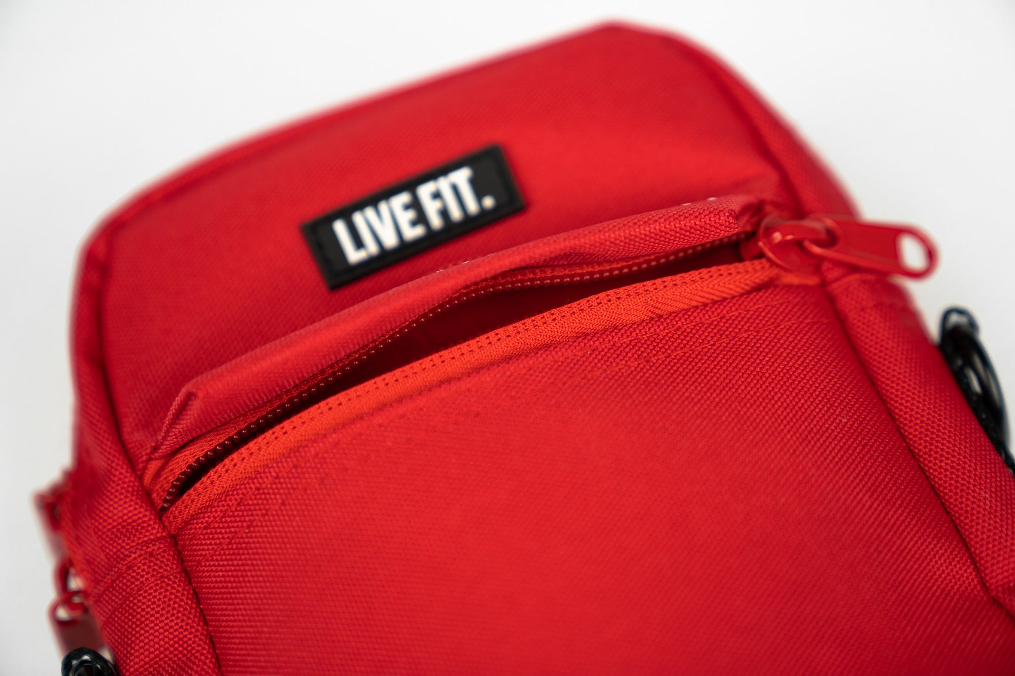 Live Fit Apparel Live Fit Crossbody Bag - Red - LVFT 