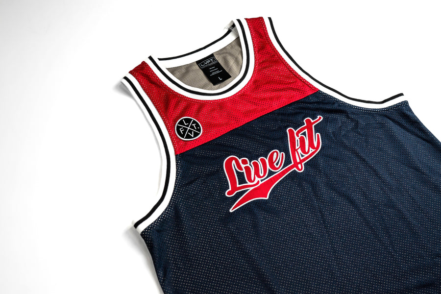 Victory Jersey - Navy/Red