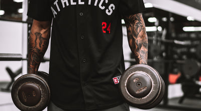 Athletics Baseball Jersey - Black