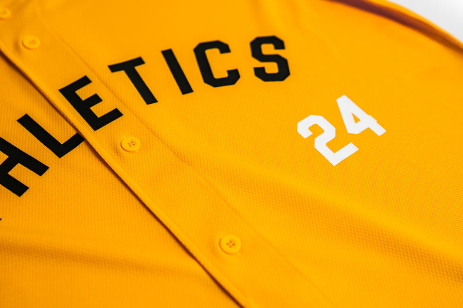 Athletics Baseball Jersey - Gold