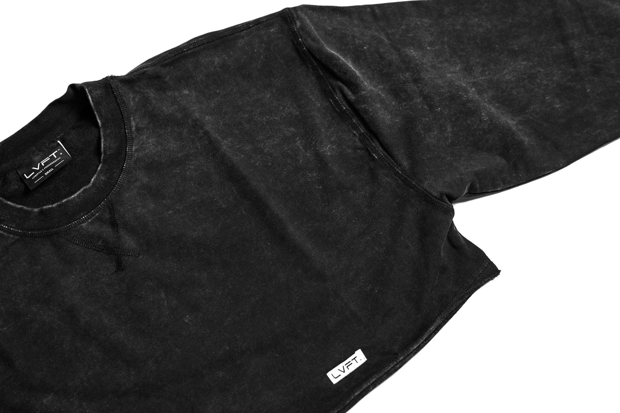 LxP Crop Crewneck - Smoke