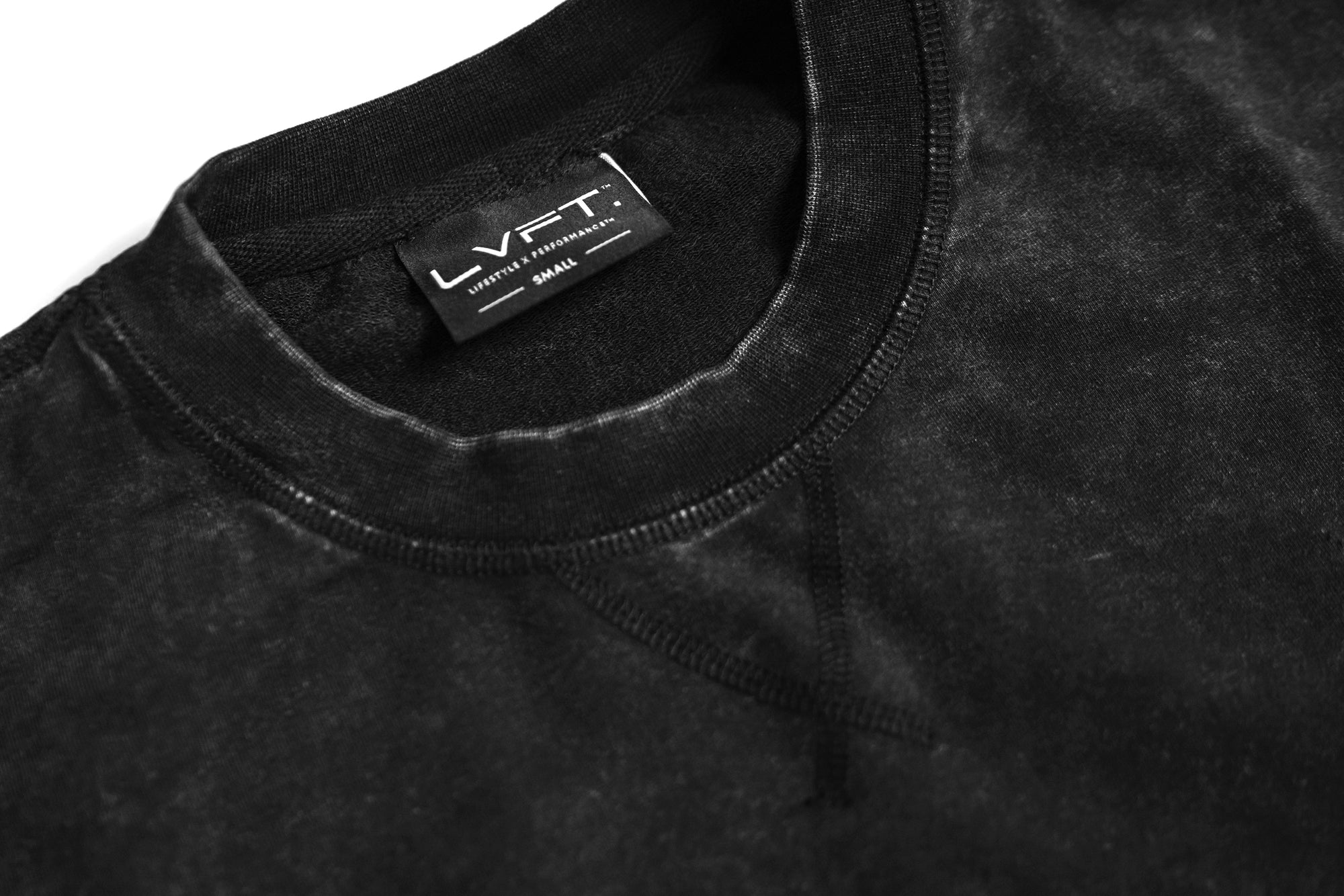 LxP Crop Crewneck - Smoke