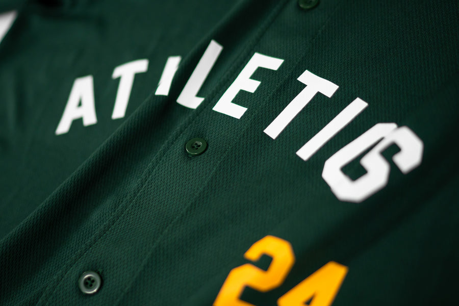 Athletics Baseball Jersey - Green