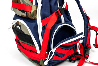 V2 Tactical Backpack - Navy / Camo - Live Fit. Apparel