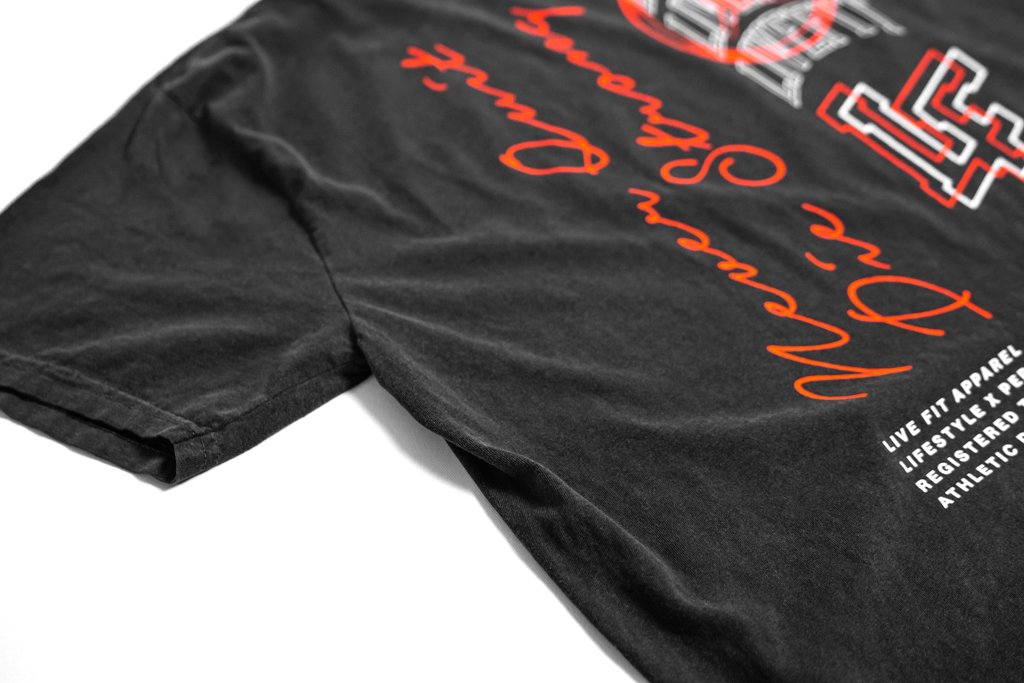 Trust The Iron Tee - Grey/Orange