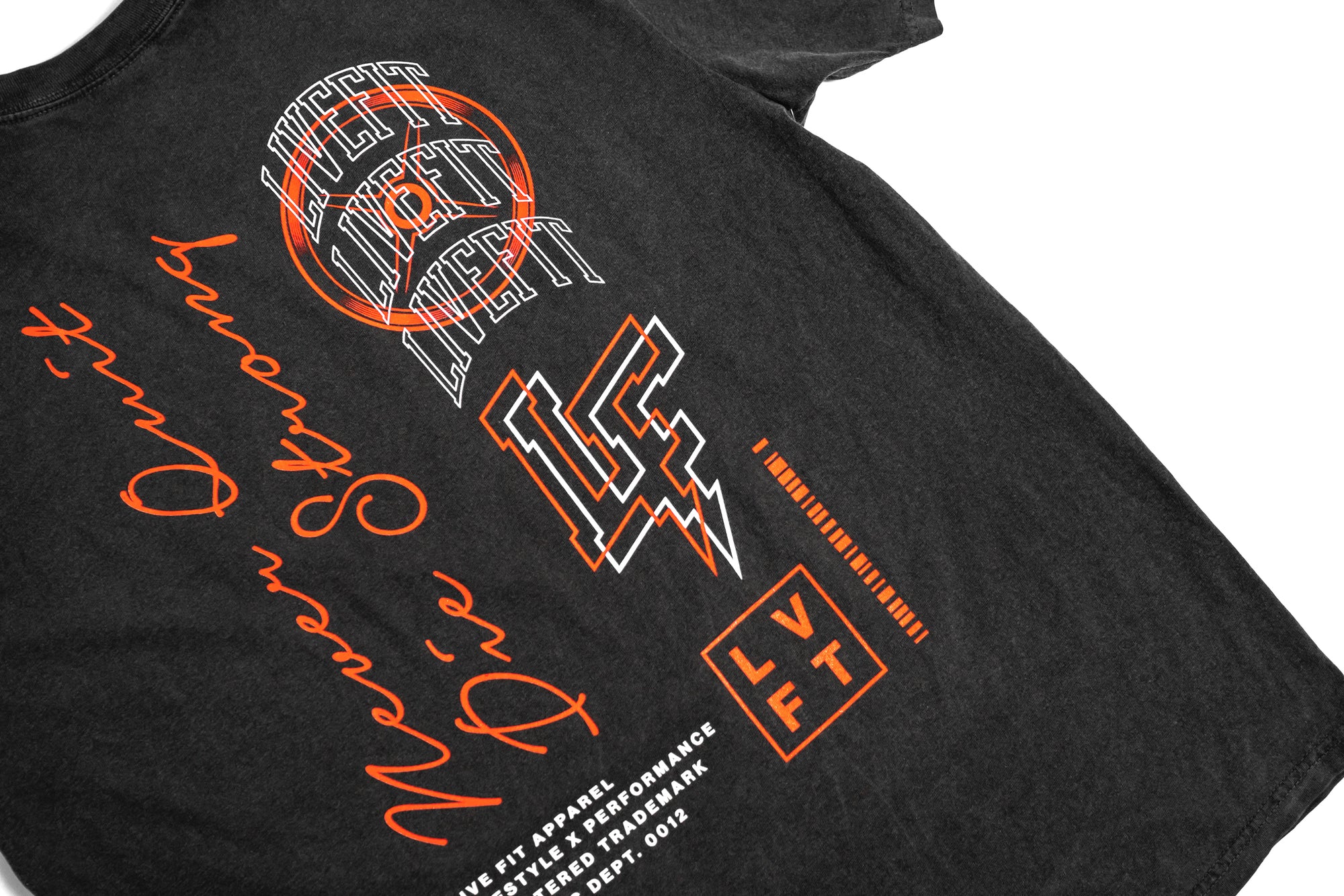 Trust The Iron Tee - Grey/Orange