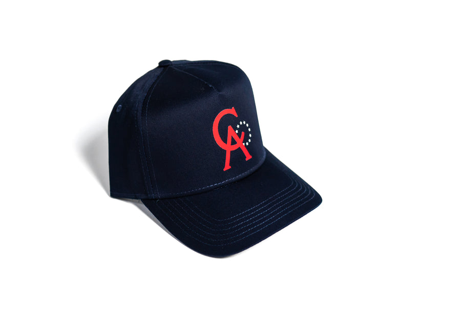 CA 5 Panel Cap - Navy