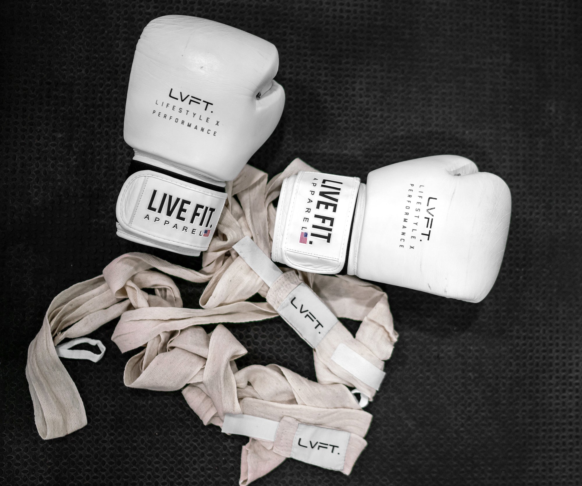 LVFT Hand Wraps - White