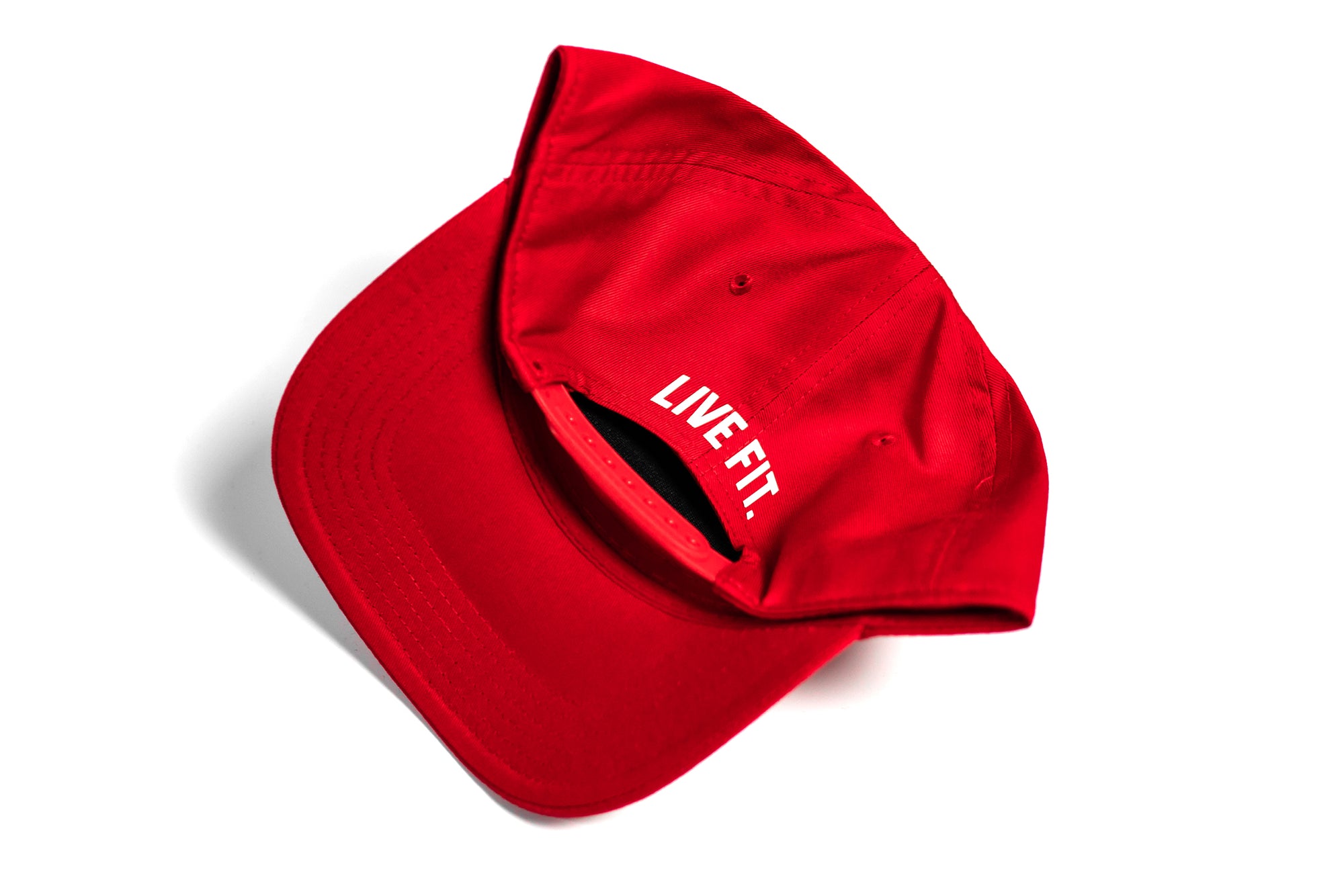 CA 5 Panel Cap - Red