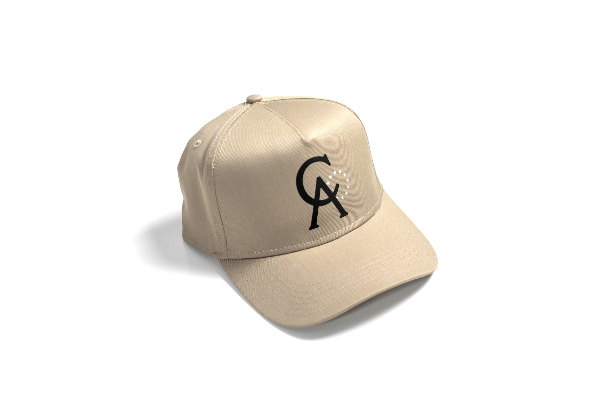 CA 5 Panel Cap - Khaki