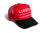 Vision Trucker Cap - Red / Black