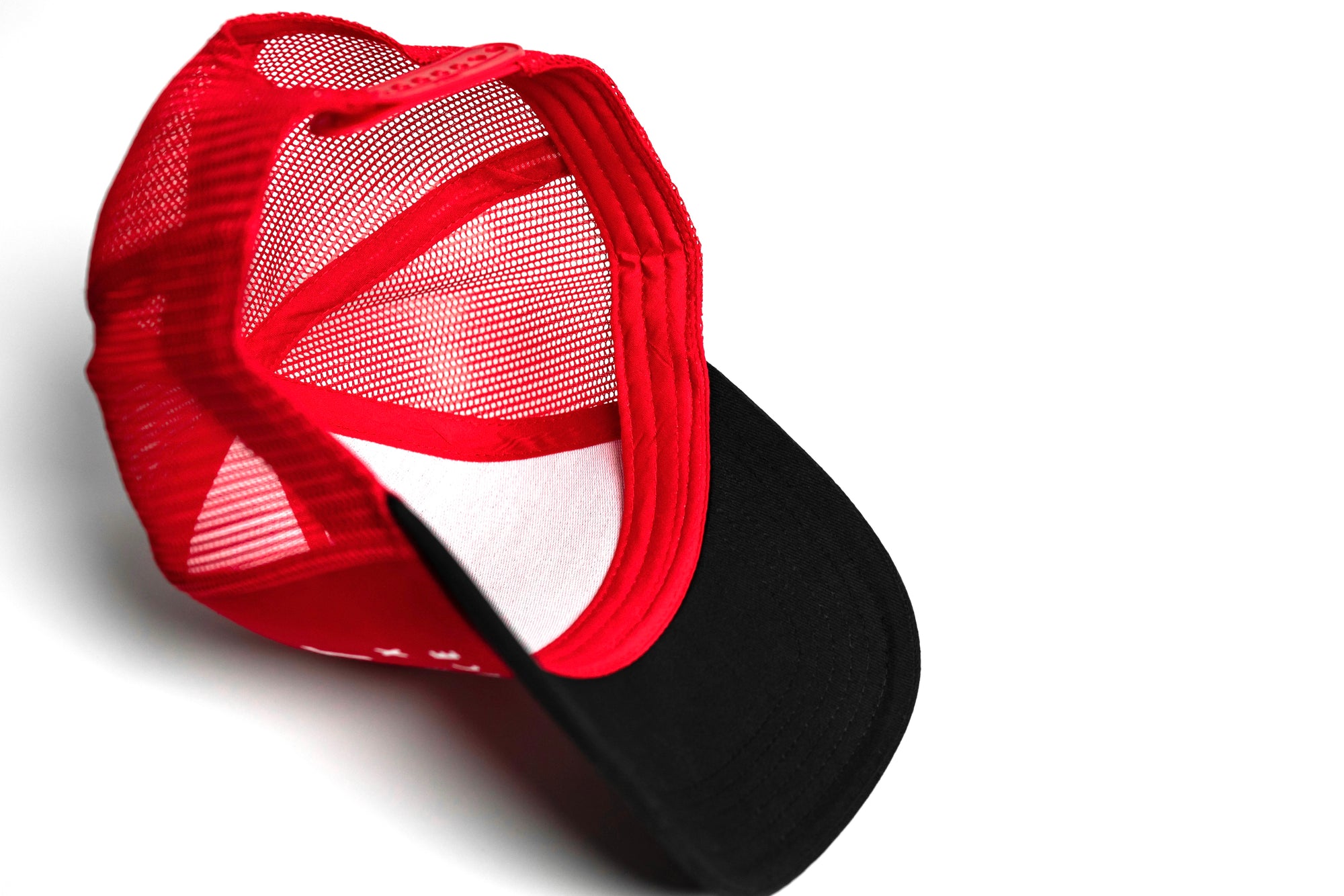 Vision Trucker Cap - Red / Black